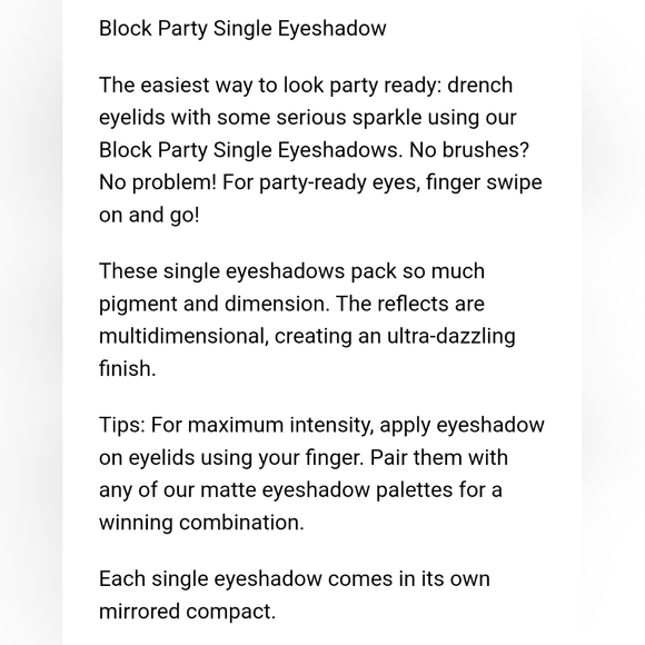 Teal Me More | Block Party Eyeshadow | Dose OF Colors | Brand New in Box - Picture 4 of 13